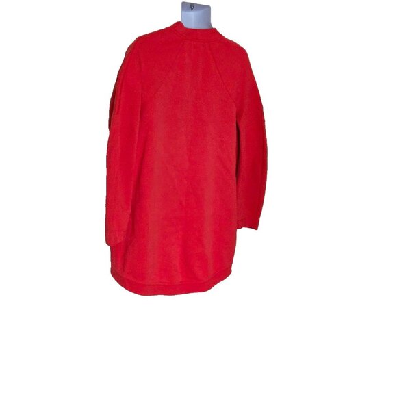 Nike V Neck long sleeve coral Sweatshirt size L - Picture 3 of 5